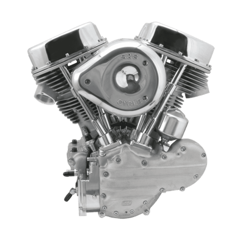 S&S Cycle — S&S Cycle 70-99 Chassis P93 Complete Assembled Engine - Alternator/Generator - view 2