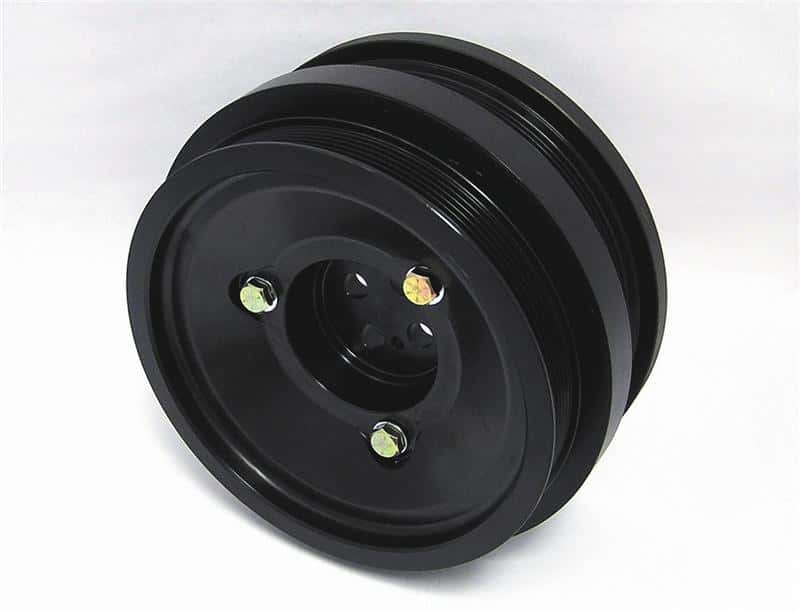 Fluidampr — Fluidampr Ford PowerStroke 6.0L Dual Alternator Steel Externally Balanced Damper
Harmonic Balancer - view 2