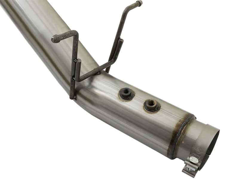 aFe — aFe LARGE BORE HD 5in 409-SS DPF-Back Exhaust w/Polished Tip 2017 GM Duramax V8-6.6L (td) L5P
DPF-Back Exhaust - view 5