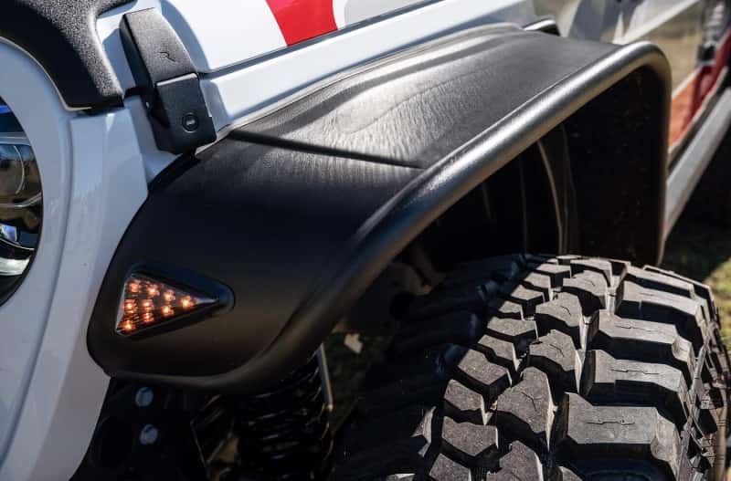 Bushwacker — Bushwacker 2020 Jeep Gladiator Launch Edition Flat Style Flares 4pc - Black
FF Jeep Flat Sty 4Pc
Fender Flare - view 7