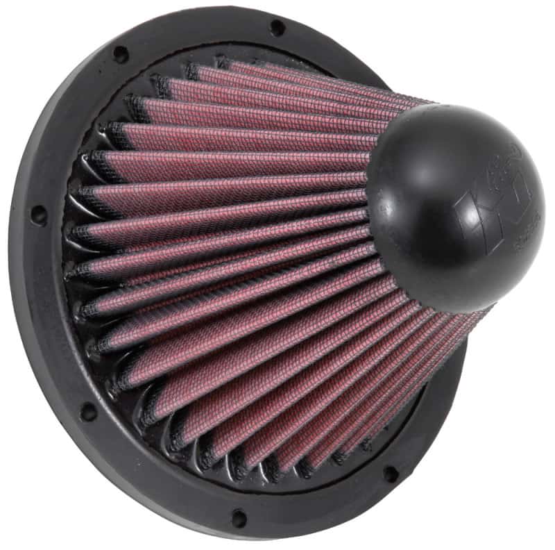 K&N Engineering — K&N Unique Custom Air Filter Tapered Conical 170mm Base OD x 60mm Top OD x 124mm Height - view 2