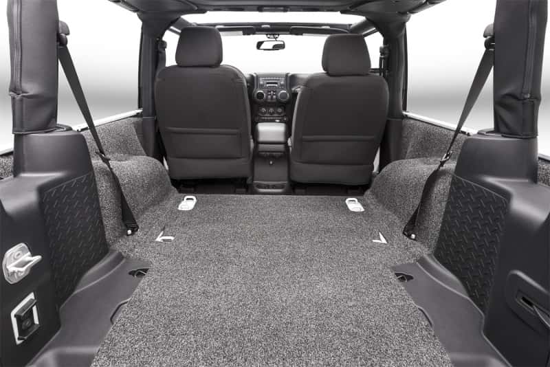 BedRug — BedRug 07-10 Jeep JK 2Dr Rear 5pc Cargo Kit (Incl Tailgate & Tub Liner)
JBR 07-10 JK 2D CRGO - view 5
