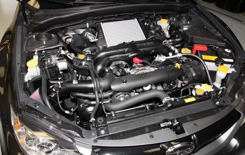 K&N Engineering — K&N 08-11 WRX/STi Black Typhoon Short Ram Intake
Performance Air Inta
Air Intake System - view 3