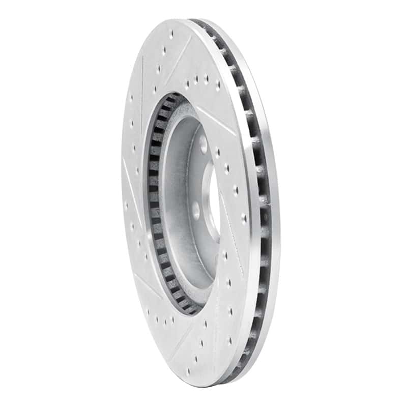 R1 Concepts — R1 01-10 Chrysler PT Cruiser Front Right Drilled & Slotted Silver Brake Rotor
R1 Brake Rotor Drill - view 4