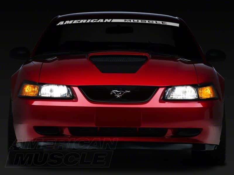 Raxiom — Raxiom 99-04 Ford Mustang Axial Series OE Style Headlights- Chrome Housing (Clear Lens)
Headlights - view 1