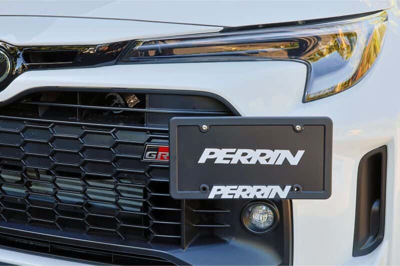 Perrin Performance — PERRIN 2025+ Toyota GR Corolla License Plate Relocation Kit - view 6