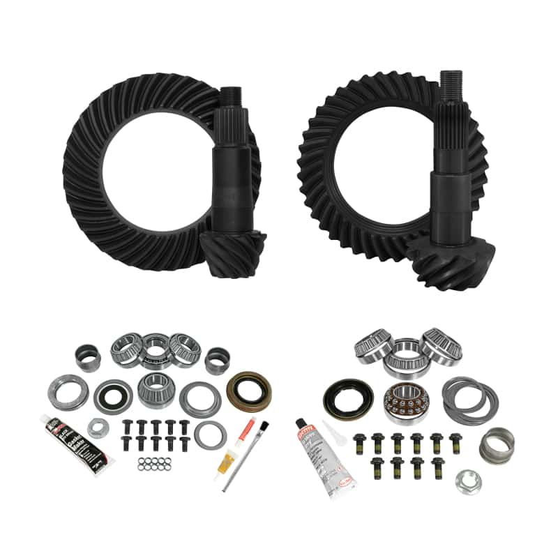 Yukon Gear & Axle — Yukon Gear & Install Kit Package Jeep JL Non-Rubicon D44 (M220) R / D30 (M186) F - 4.88 Ratio
Gear & Install Pkg
Gear/Install Pkg - view 1