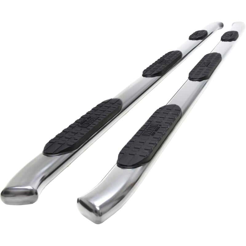 Westin — Westin 2020 Chevy Silverado 2500/3500 Crew Cab (8ft Bed) PRO TRAXX Nerf Step Bars - Stainless Steel
Nerf/StepBarWTW - view 2