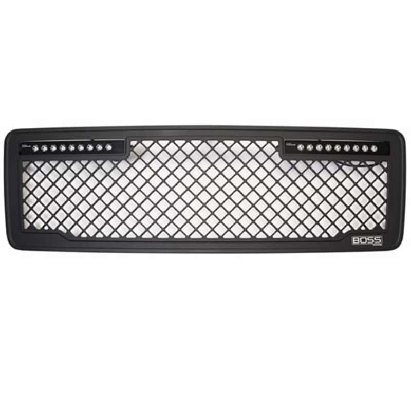 Putco — Putco 13-14 Ford F-150 - Lighted (w/ 10in Luminix Light Bar) Lighted Boss Grille
Grille Insert - view 2