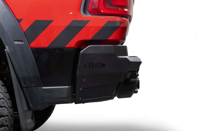 Addictive Desert Designs — Addictive Desert Designs2025 Ram RHO Phantom Rear Bumper - Hammer Black Powder Coat - view 3
