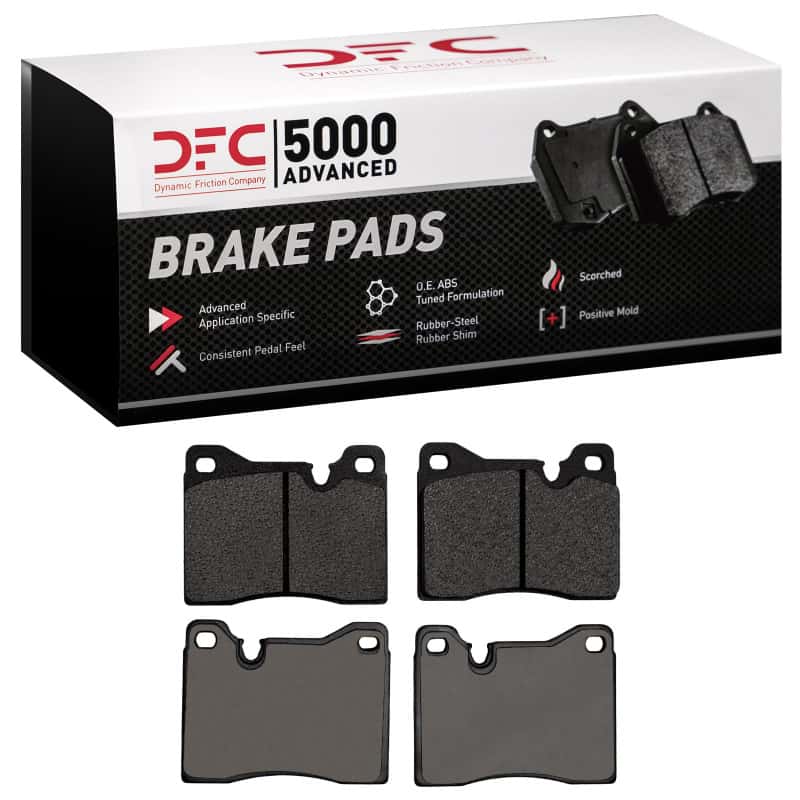 DFC — DFC 76-88 BMW 633CSI Front 5000 Advanced Low Metallic Brake Pads
DFC Brake Pad Set - view 1