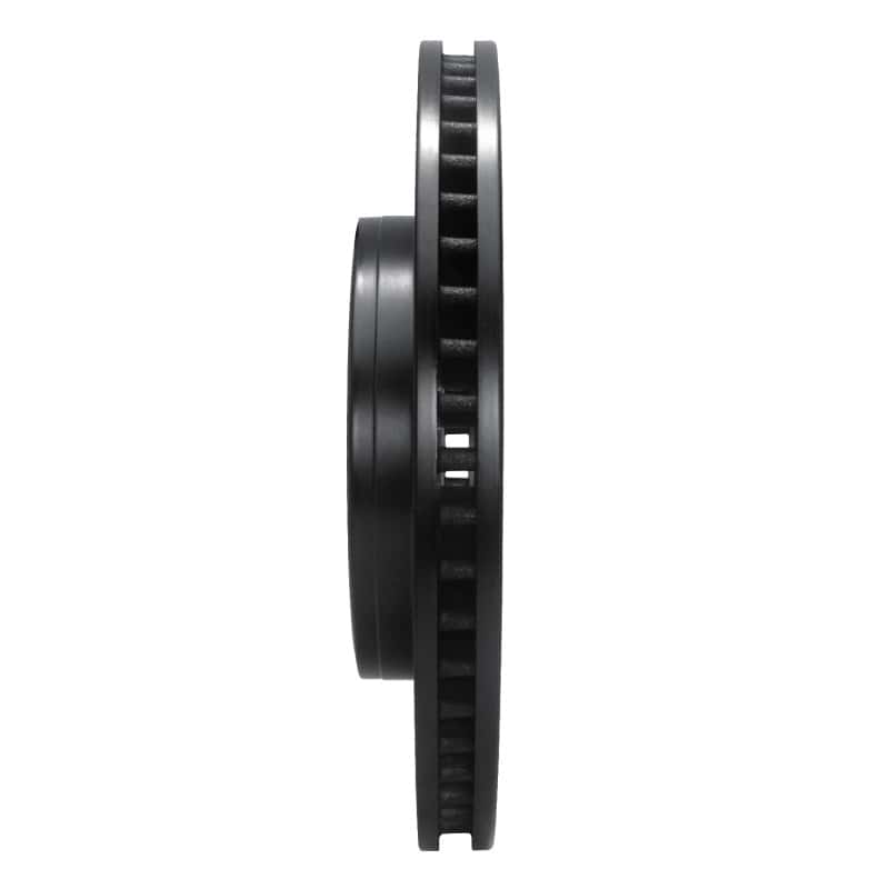 R1 Concepts — R1 07-17 Buick Enclave Front Right Drilled & Slotted Black Brake Rotor
R1 Brake Rotor Drill - view 3