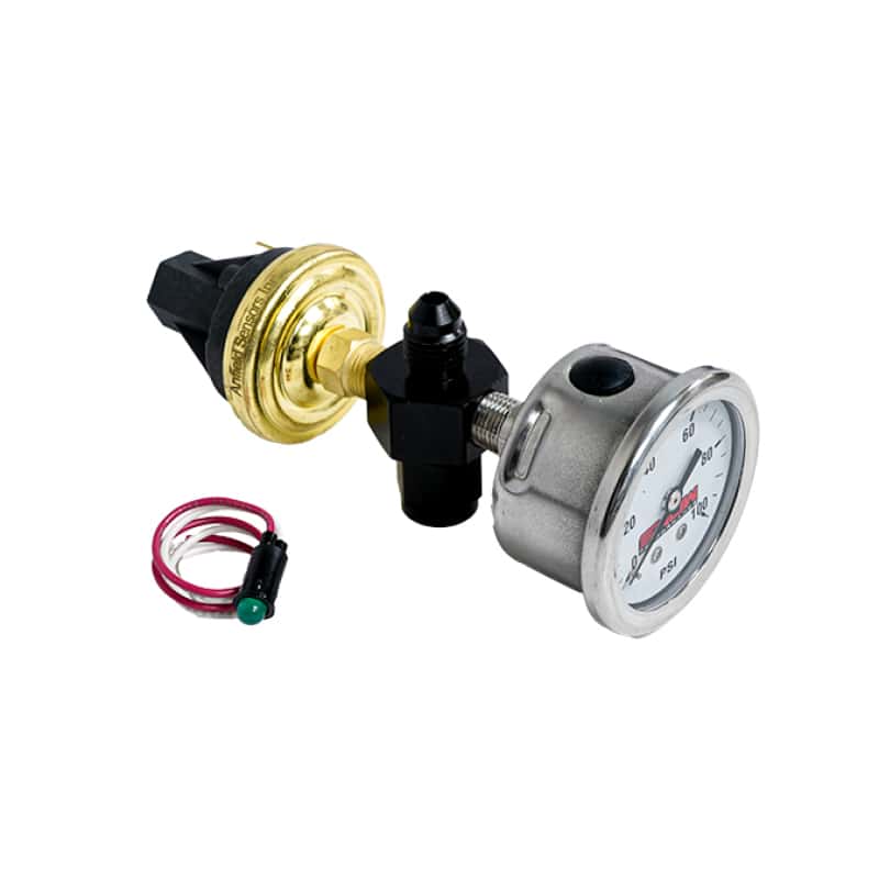 Snow Performance — Snow Performance Low Pressure Safety Switch (Stainless Steel Braided Line)
Switch - view 1