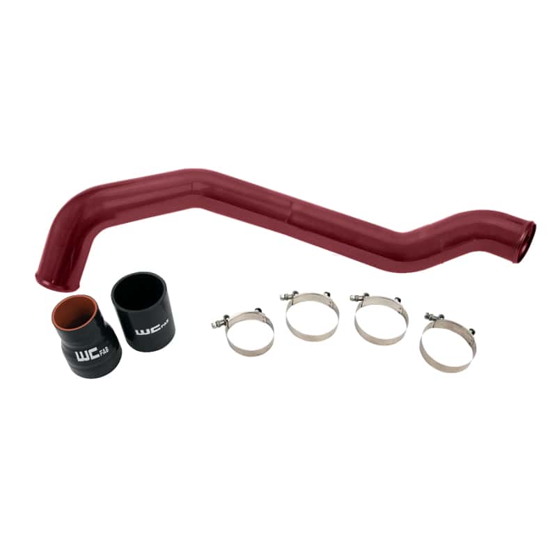 Wehrli — Wehrli 04.5-10 Chevrolet 6.6L LLY/LBZ/LMM Duramax Driver Side 3in Intercooler Pipe - WCFab Red
D ICPipe 04.5-10 RED - view 1
