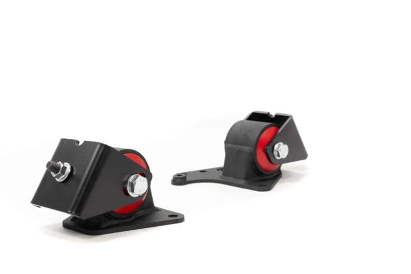 Innovative Mounts — Innovative 94-97 Mazda Miata NA 1.8L Black Steel Replacement Mounts 60A Bushings (No Trans Mount) - view 2