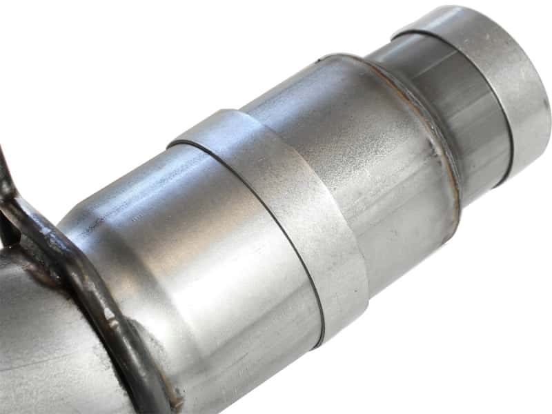 aFe — aFe Atlas Exhaust 5in DPF-Back Al Steel 11-13 GM Diesel Trucks V8-6.6L (td) LML
DPF-Back Exhaust - view 5
