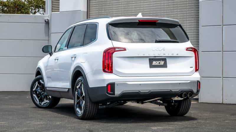 Borla — Borla 20-22 Hyundai Palisade/2023 Kia Telluride 3.8L V6 S-Type Axle-Back Exhaust w/ Black Chrome Tip
Axle-Back System - view 4