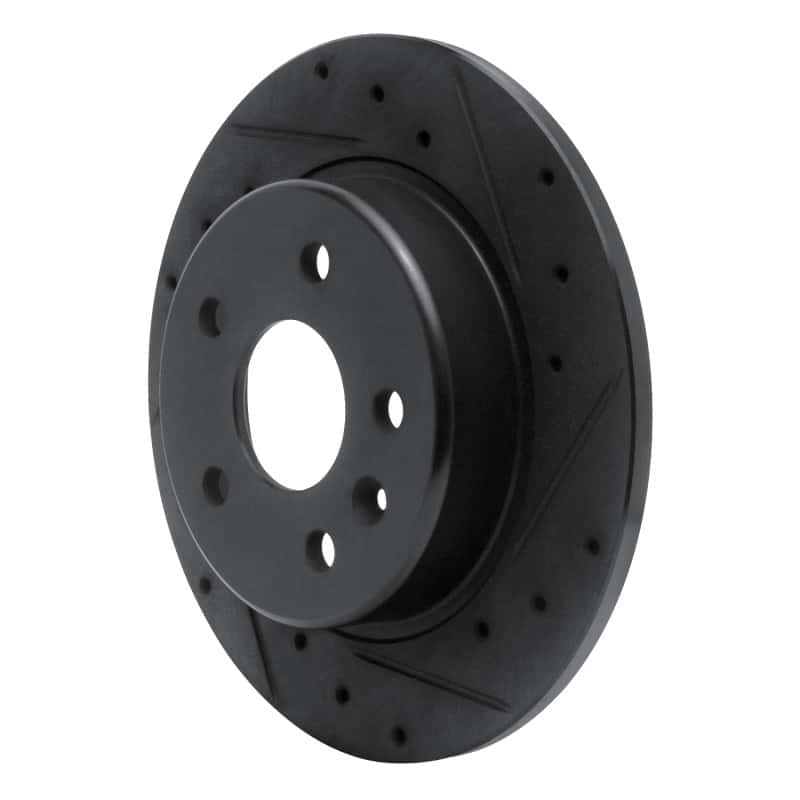 R1 Concepts — R1 16-23 Chevrolet Cruze Rear Right Drilled & Slotted Black Brake Rotor
R1 Brake Rotor Drill - view 2