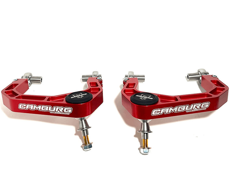 Camburg — Camburg Toyota Tacoma 05-23 / 4-Runner 03-23 / FJ 07-14 KINETIK V2 Billet Uniball Upper Arms (Red)
Control Arm Kit - view 2