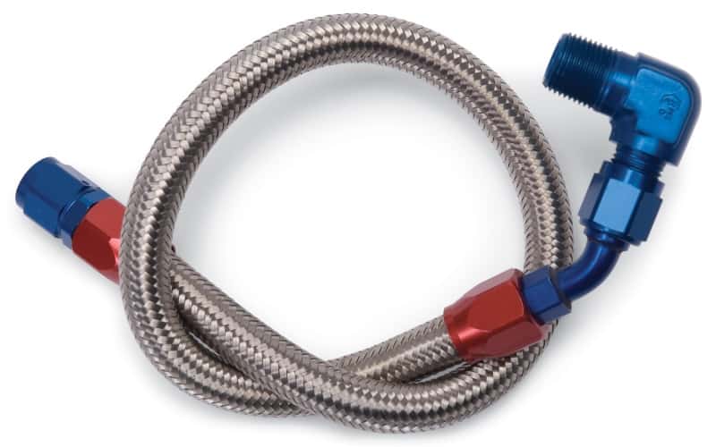 Edelbrock — Edelbrock Fuel Line Braided Stainless for BBC ( Use w/ 8134 )
KIT PARTS - view 4