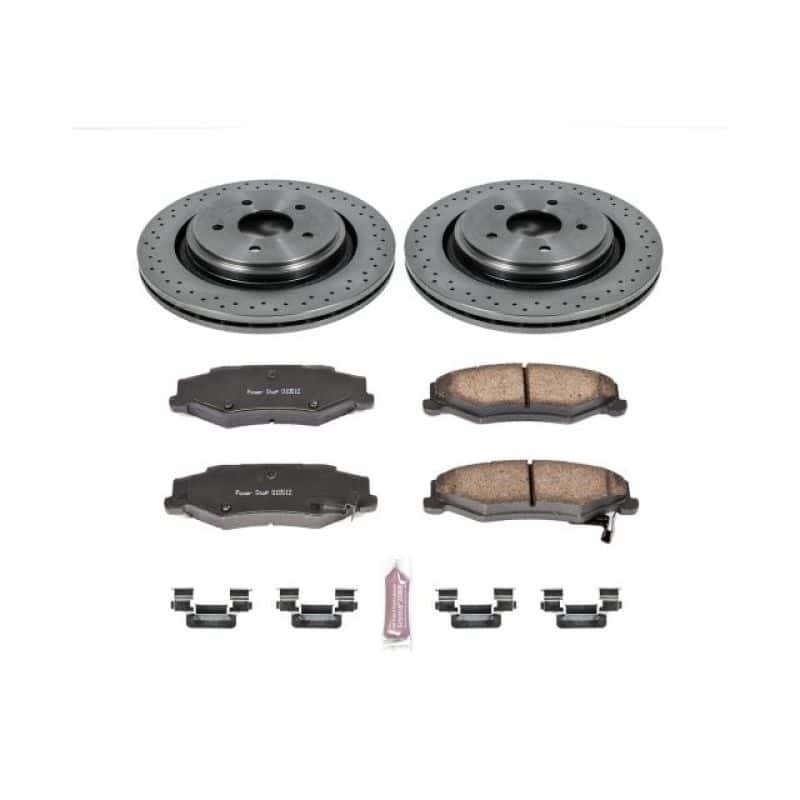 PowerStop — Power Stop 06-09 Cadillac XLR Rear Autospecialty Brake Kit - view 1