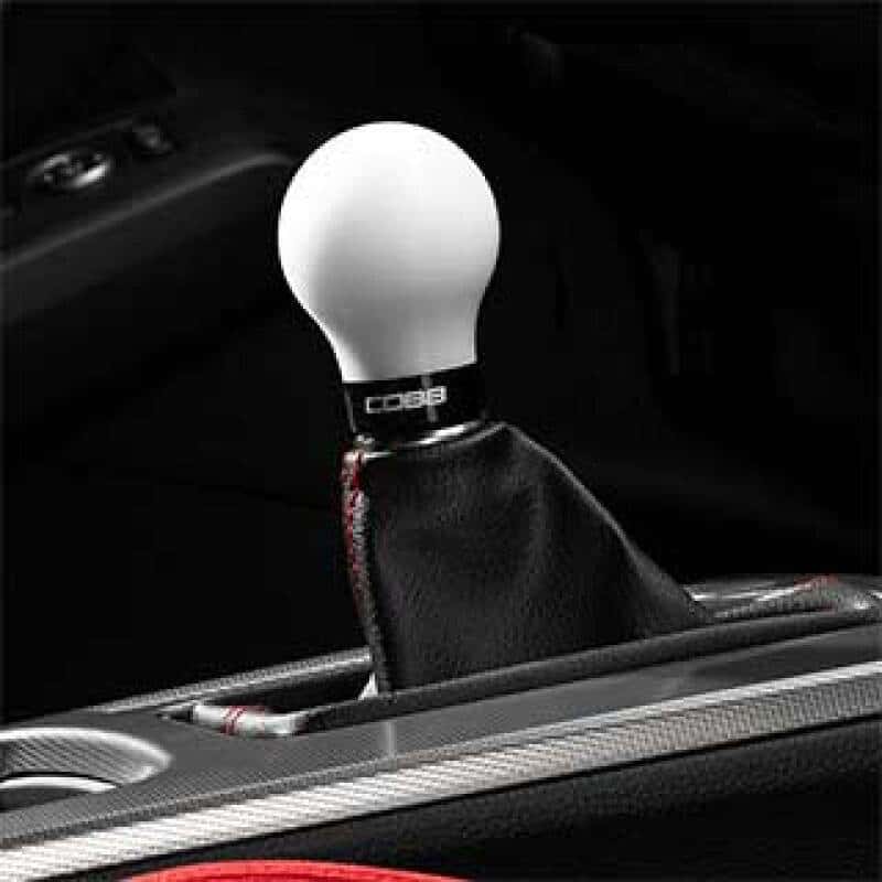 COBB — Cobb 2022+ Honda Civic Type R 6-Speed Short Weighted Cobb Knob - White - view 3