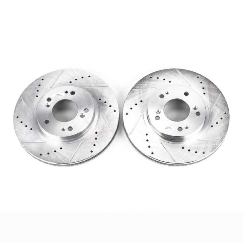 PowerStop — Power Stop 04-08 Mitsubishi Endeavor Front Evolution Drilled & Slotted Rotors - Pair
PowerStop XPR - view 1