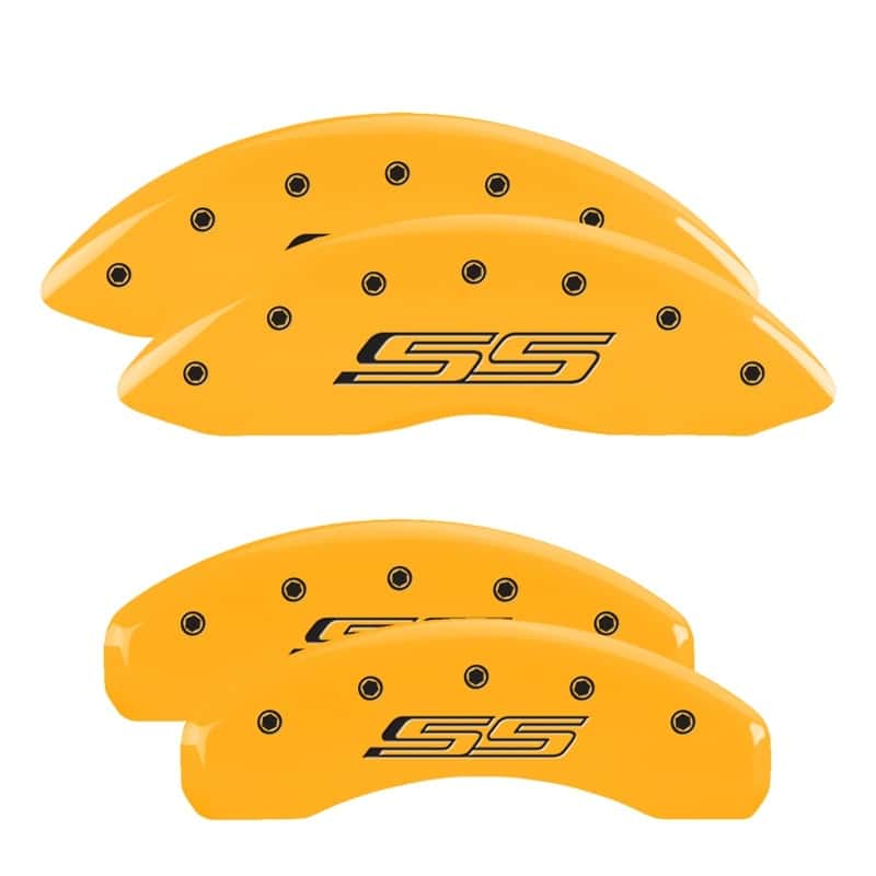 MGP — MGP 4 Caliper Covers Engraved Front & Rear Gen 5/SS Yellow finish black ch
Caliper Covers - view 1