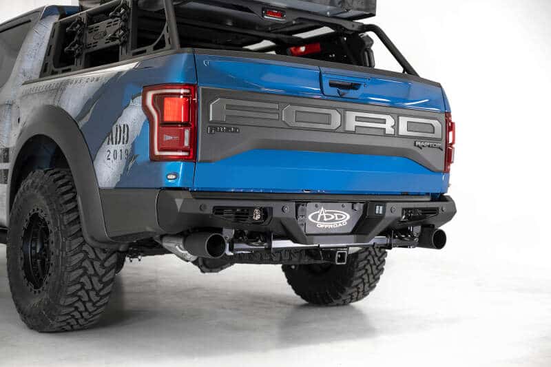 Addictive Desert Designs — Addictive Desert Designs 17-20 Ford Raptor F-150 Bomber Rear Bumper w/ Backup Sensor Cutouts
Bumper- Rear
Bumpers - view 13