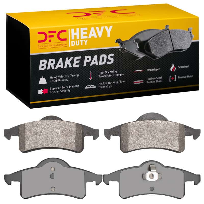 DFC — DFC 99-04 Jeep Grand Cherokee Rear Heavy Duty Pads - Semi Metallic
DFC Brake Pad Set - view 1