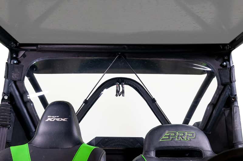 Seizmik — Seizmik 20+ Kawasaki KRX1000 Teryx Rear Soft Windshield - view 3