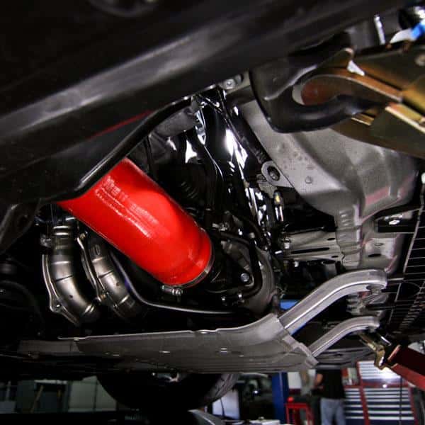 Mishimoto — Mishimoto 15 Subaru WRX Performance Air Intake Kit w/ Box - Wrinkle Red
Cold Air Intake - view 2