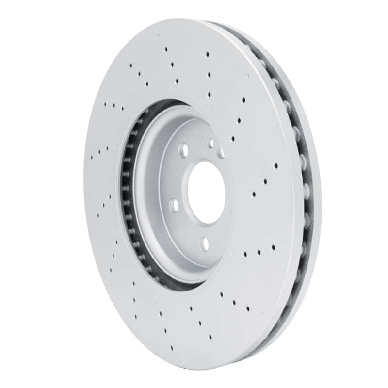 DFC — DFC 20-25 Mercedes-Benz GLA45 AMG Front Drilled GeoSPEC Coated Rotor - view 4