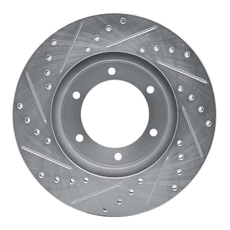 R1 Concepts — R1 86-95 Toyota Pickup Front Right Drilled & Slotted Silver Brake Rotor
R1 Brake Rotor Drill - view 5