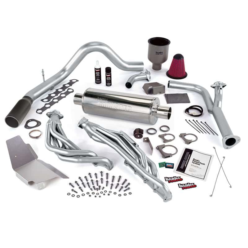 Banks Power — Banks Power 99-04 Ford 6.8L Truck EGR-Late Cat PowerPack System - SS Single Exhaust w/ Black Tip
Performance System - view 1