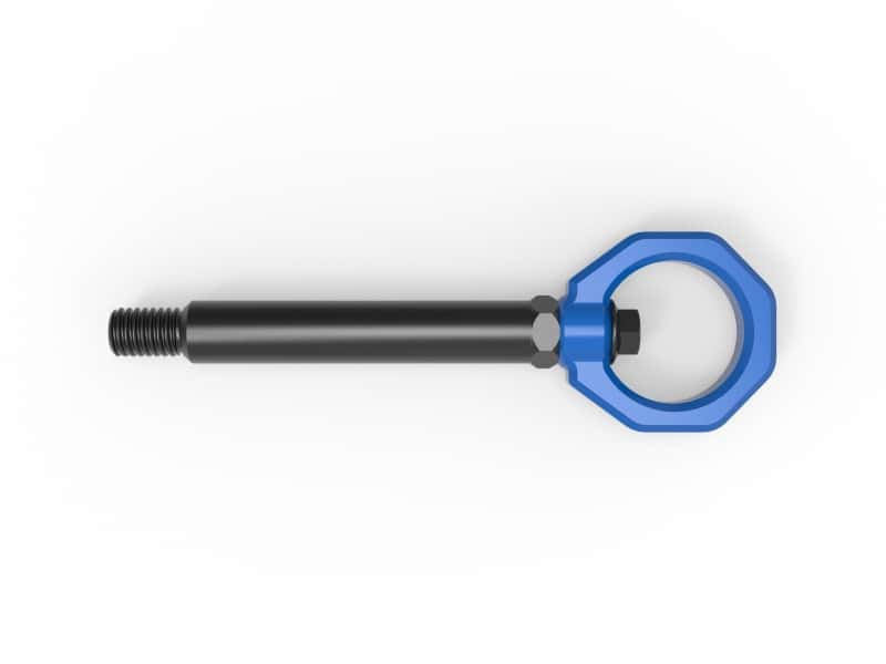 aFe — aFe 23-25 BMW M2 (G87) CONTROL Front / Rear Tow Hook - Blue
Tow Hook - view 4