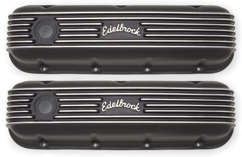 Edelbrock — Edelbrock Valve Cover Classic Series Chevrolet 1965 and Later 396-502 V8 Black
ELITE - view 2
