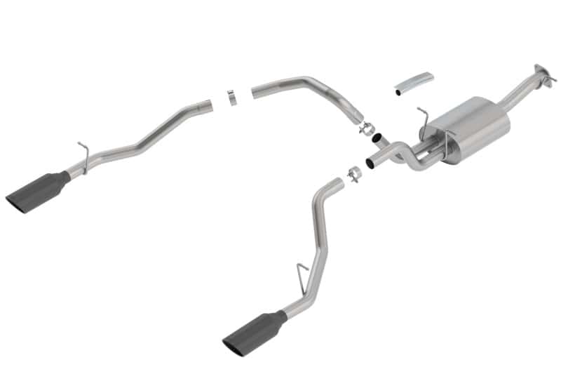 Borla — Borla 2019 RAM 1500 5.7L V8 AT 4DR Crew Cab Short Bed Touring SS Catback Exhaust - Black Chrome Tip
Cat-Back System - view 1