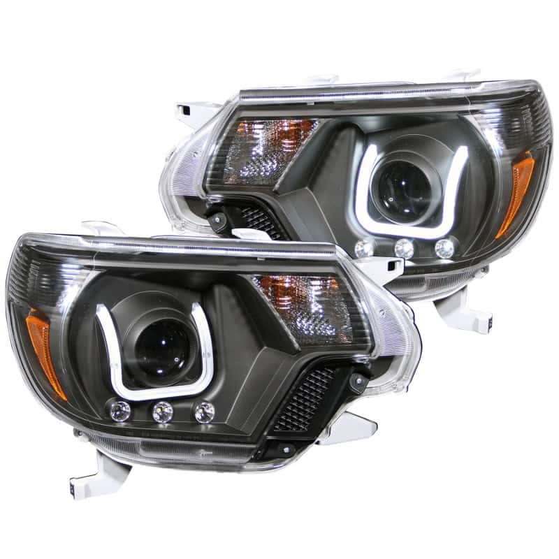 ANZO — ANZO 2012-2015 Toyota Tacoma Projector Headlights w/ U-Bar Black
Head Light Set
HdLtSet - view 2