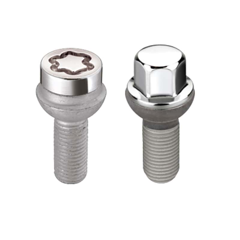 McGard — McGard 5 Lug Hex Install Kit w/Locks (Radius Seat Bolt) M14X1.5 / 17mm Hex / 27.5mm Shank L - Chrome - view 2