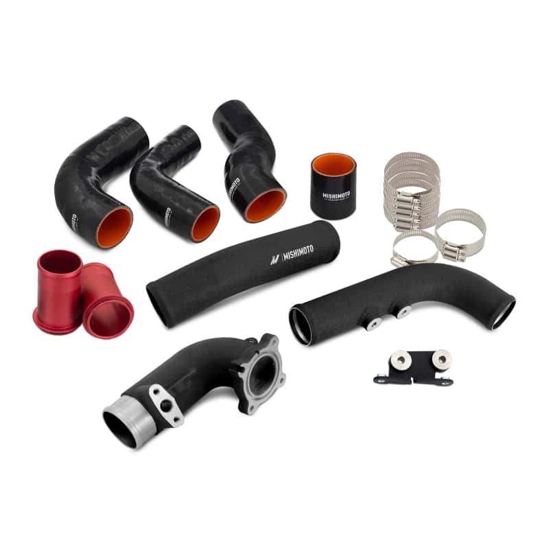 Mishimoto — Mishimoto 2023+ Toyota GR Corolla Intercooler Pipe Kit - Micro Wrinkle Black
Charge Pipe Kit - view 1