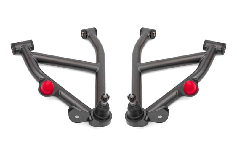 BMR Suspension — BMR 82-92 GM F-Body A-Arms Lower DOM Non-Adj Delrin Bushings Coilover - Black Hammertone
Lower Control Arms - view 1