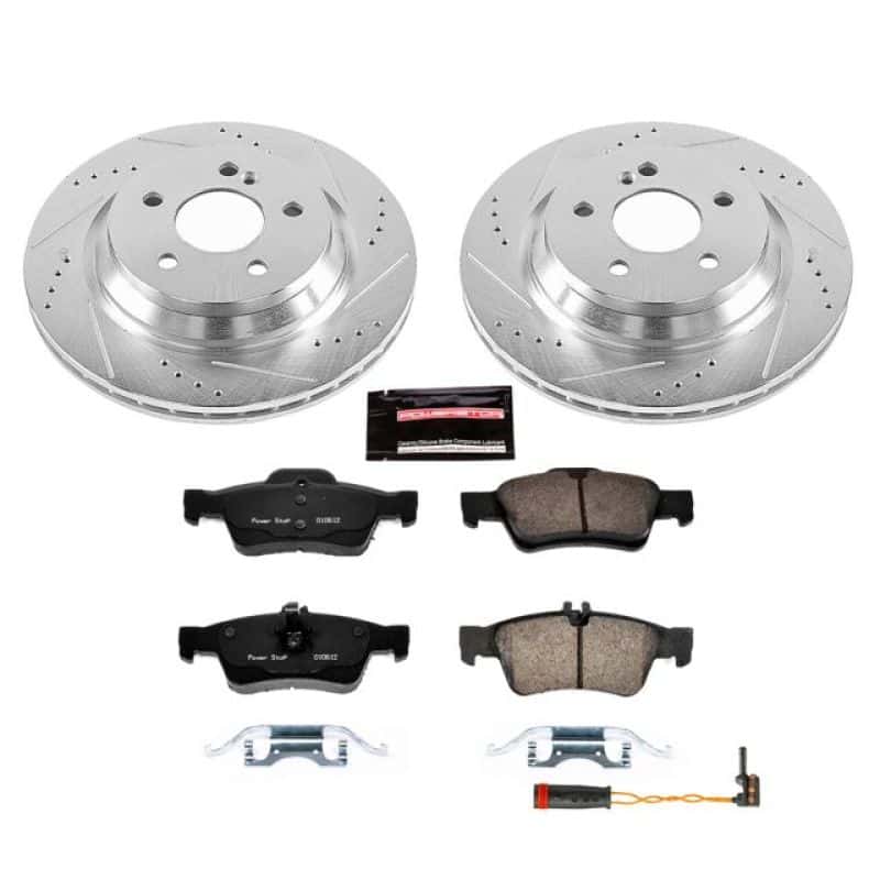 PowerStop — Power Stop 12-13 Mercedes-Benz S350 Rear Z23 Evolution Sport Brake Kit - view 1