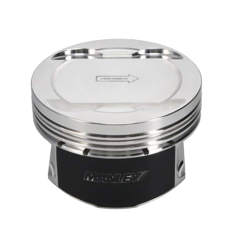 Manley Performance — Manley Ford 3.7L Cyclone V6 3.76in Bore 9.5:1 Comp Ratio -5.0cc Dish Platinum Piston - Single
Piston - view 7