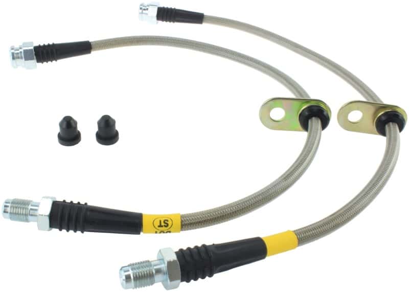 Stoptech — StopTech 2014 Ford Fiesta ST Stainless Steel Rear Brake Lines
SS Brake Lines - view 1