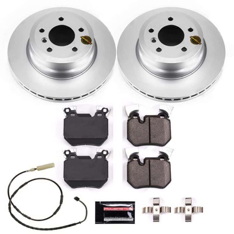 PowerStop — Power Stop 11-13 BMW 135i Rear Z23 Evolution Sport Coated Brake Kit - view 1
