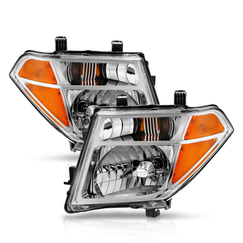 ANZO — ANZO 2005-2008 Nissan Pathfinder Crystal Headlight Chrome Amber (OE Replacement)
Head Light Set
HdLtSet - view 2