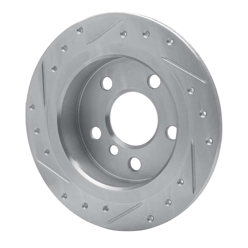 R1 Concepts — R1 14-24 Mini Cooper (Excl Clubman) Rear Right Drilled & Slotted Silver Brake Rotor
R1 Brake Rotor Drill - view 4