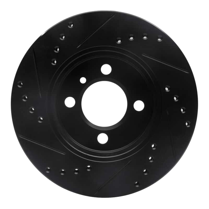 R1 Concepts — R1 84-91 BMW 325ES Front Right Drilled & Slotted Black Brake Rotor
R1 Brake Rotor Drill - view 5