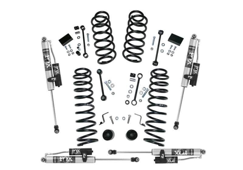 Superlift — Superlift 18-22 Jeep Wrangler JLU (NO Mojave) 4WD 2.5in Dual Rate Coil Lift Kit w/Fox 2.0 Res Shocks - view 1